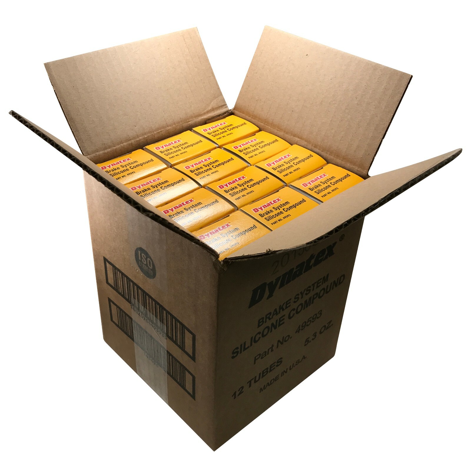 6 Pack Dynatex Brake System Silicone Lubricant Compound 5.3 Oz. Boxed