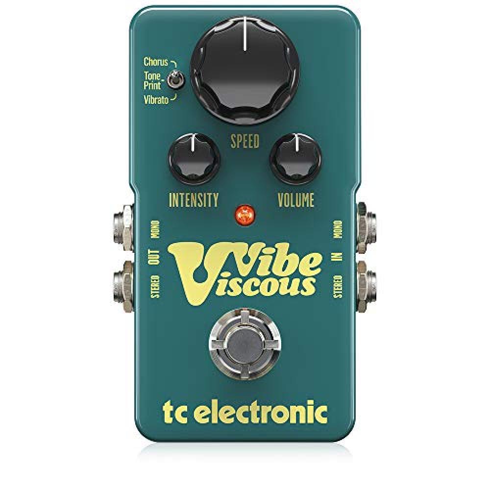 TC Electronic Viscous Vibe Chitarra Effetti Pedale - NUOVO