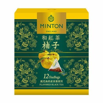 Minton, Flavored Black Tea, Strawberry, Yuzu, Peach, Ginger, Japan