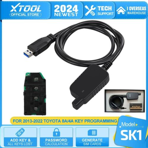 2024 XTOOL AnyToyo SK1 For Toyota For Lexus 8A/4A Smart IMMO Programming All Key - Bild 1 von 5