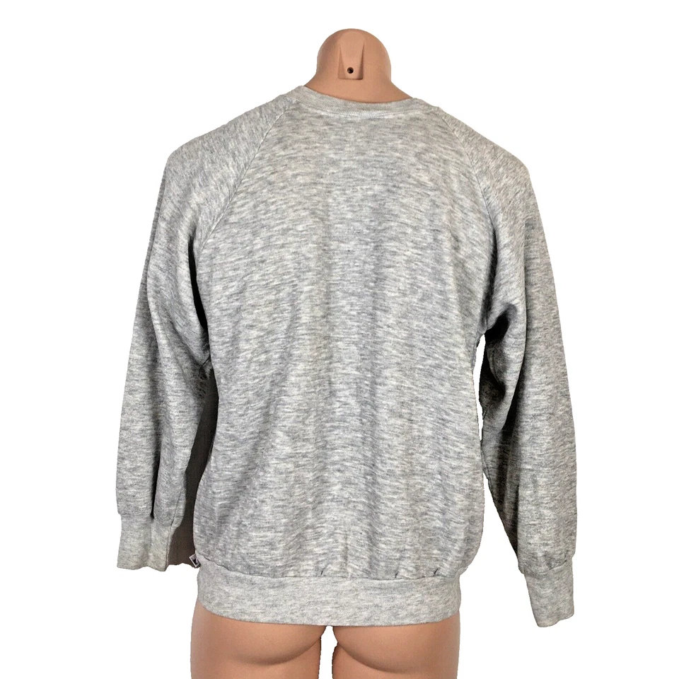 Vintage Washington Redskins Logo 7 Sweatshirt Size XL Heather Gray 90s NFL Mens - Image 2 of 4