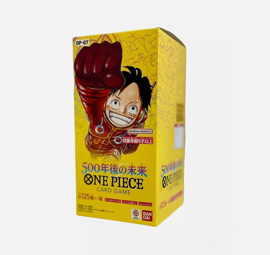 pokemon booster box under $500 One Piece 500 Years In The Future Booster Box OP-07 (Japanese)