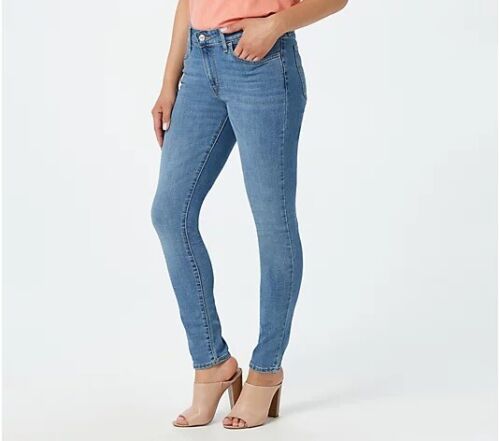 Levi's Women's 711 Skinny Jeans In Light Wash Blue | eBay