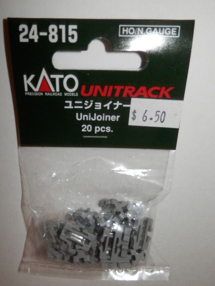 Kato #24-815 HO/N-Gauge Unitrack Unijoiner 20 pcs. Kato #24-815 HO/N-Gauge Unitrack Unijoiner 20 pcs.
