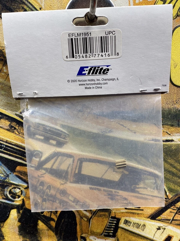 E-Flite EFLM1951 Шестерня Gear {10t X 0.5 Модуль 2 мм ID} NewInPack США Отправлено - Изображение 2 из 4