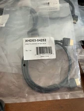 Vericom XHD03-04252 Black Gold-Plated High-Speed HDMI Cable w/Ethernet - 3'