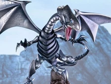 Yu-Gi-Oh! Blue Eyes White Dragon (Silver Variant) Statue
