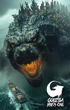 Godzilla Minus One Movie Poster Fan Gift