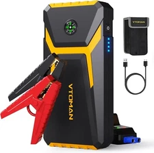 VTOMAN V6 Pro Car Jump Starter Power Bank 2000A Car Battery Charger  Emergency