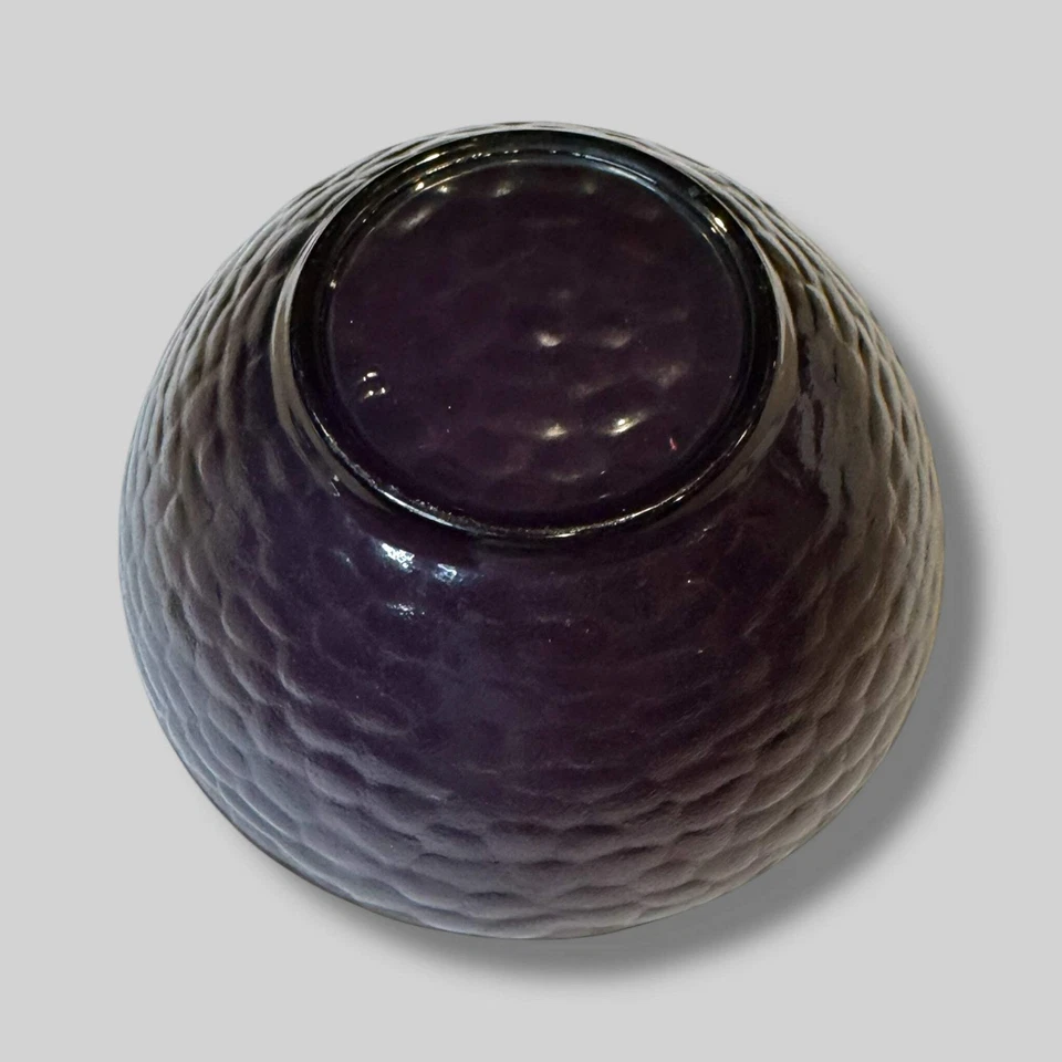 Bormioli Rocco Purple Glass Cereal Bowls Set of 4 – 5 3/8”, Excellent - Image 3 of 4