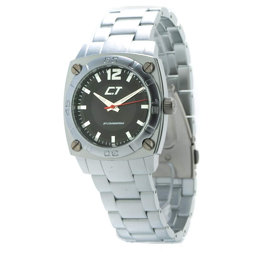 ChronoTech Mens Analogue Quartz Watch with Aluminium Strap CC7079M-02M