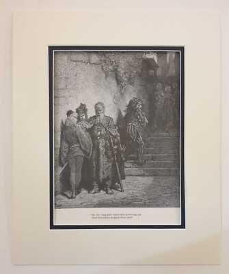 DORE ''Wherefore Stopp'st Thou Me'' (1987 Ancient Mariner Print)