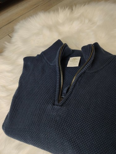 Timberland dark blue sweater L gold 