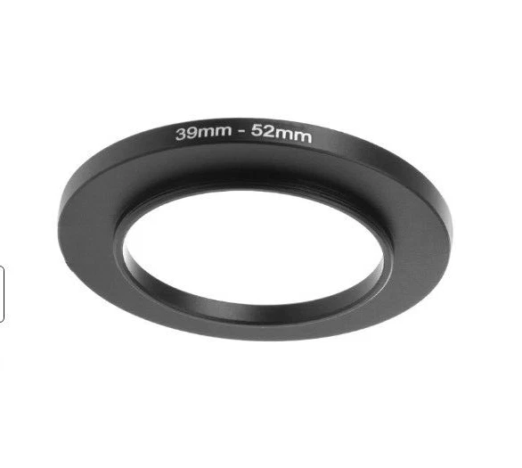 39-52mm Step Up Filter Adapter Ring 39mm Lens to 52mm For Leica Fujifilm 27mm - Image 3 of 4