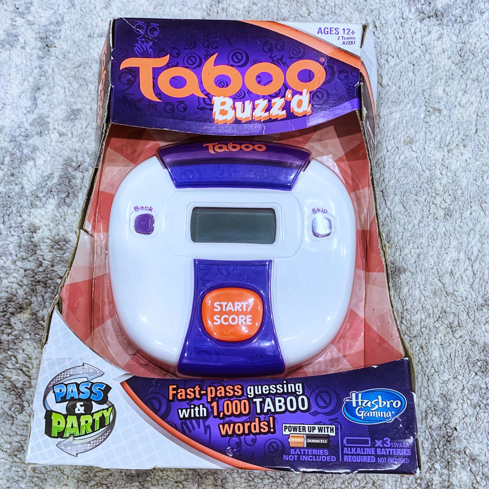 Hasbro Gaming Taboo Buzz'd Electronic Party Game Handheld A7287 for sale  online | eBay