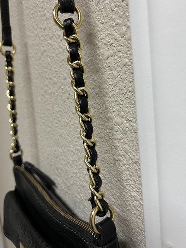 Liz Claiborne Black Crossbody Shoulder Purse Adjustable Strap ~ SO CUTE!! - Picture 6 of 23