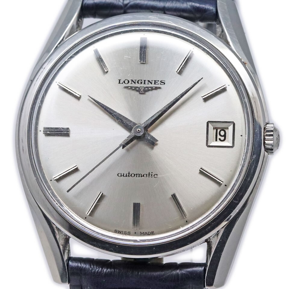 Longines Automatic Date 7171-1 Cal.291 Automatic Silver Dial 35mm