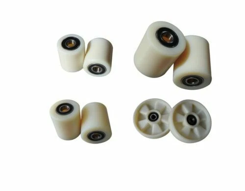 RUOTA RUOTE ROTELLA CARRELLO TRANSPALLETS CUSCINETTI ROTELLE CARICHI PESANTI - Immagine 2 di 2