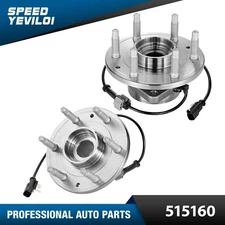 Front Wheel Bearing Hub For 2014-2018 Chevy Silverado 1500 GMC Sierra 1500 4x4