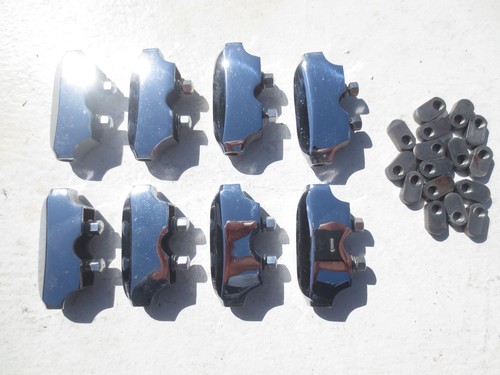 8 VINTAGE 60s GERMAN MADE SONOR CHROME SNARE DRUM LUGS NICE! - Bild 1 von 8