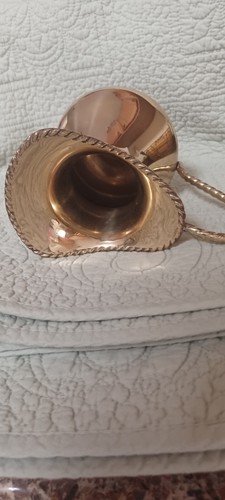 VINTAGE SOLID BRASS PITCHER - 第 7/7 張圖片