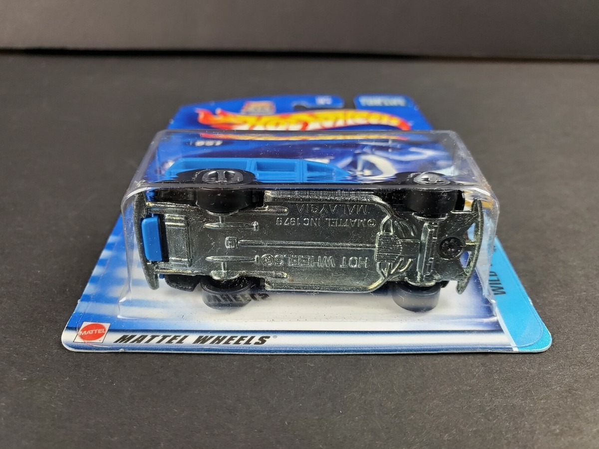 2003 Hot Wheels Wild Wave Series '40 Woody Blue #57 Diecast Car
