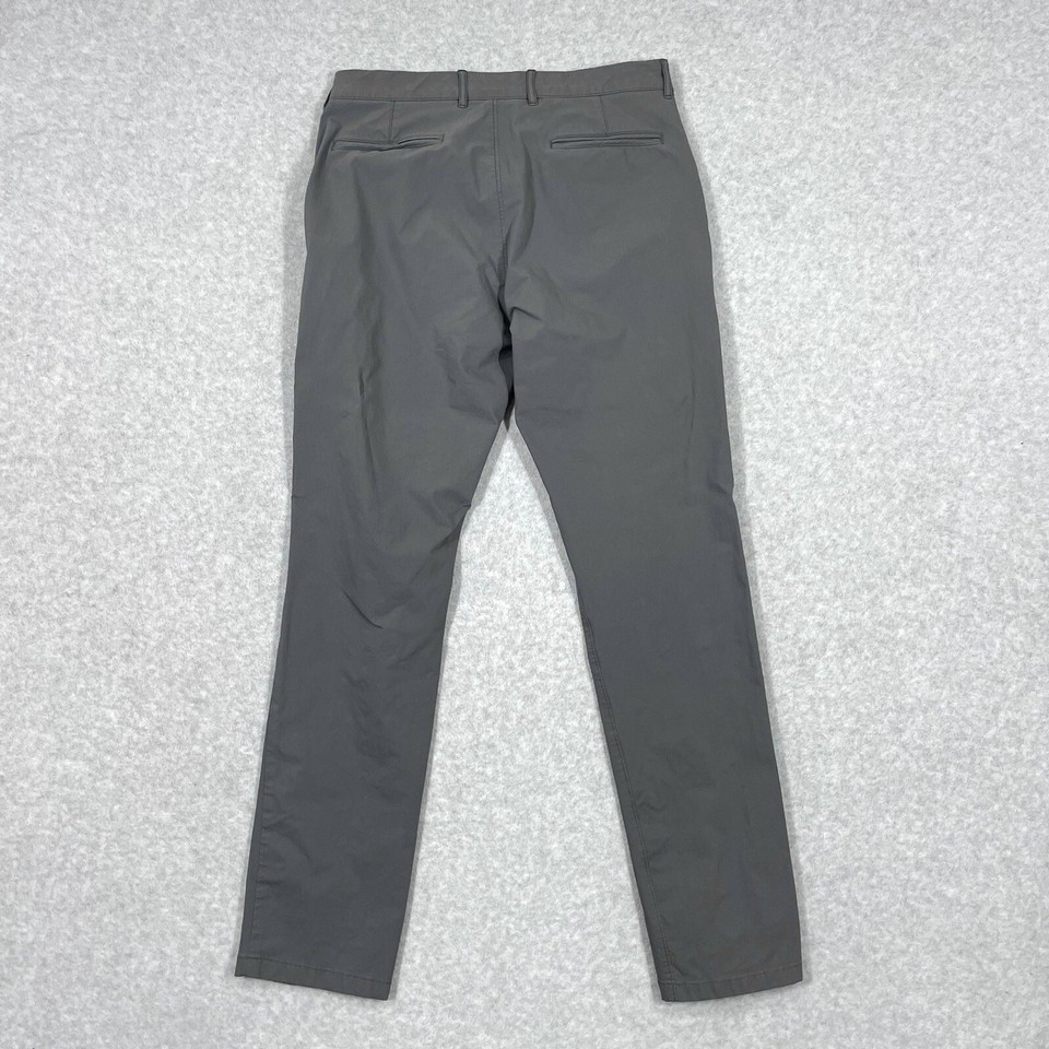 J Crew Pants Mens 32x34 1040 Athletic Tapered Fit Stretch Chino Grey