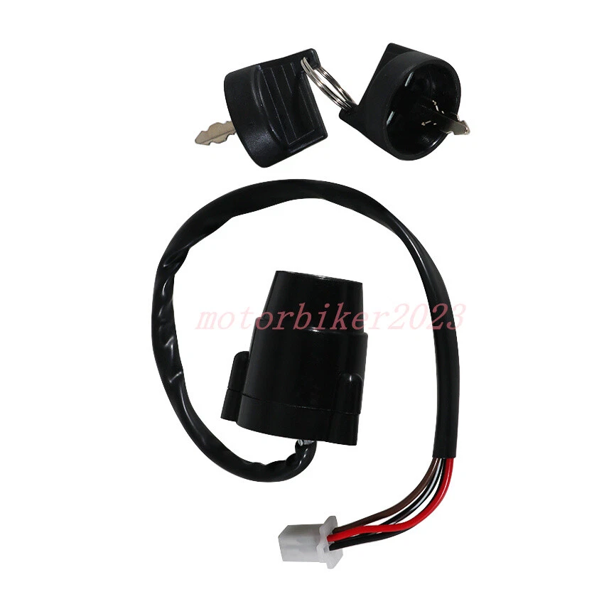 Interruptor de llave de encendido para Yamaha DT80 1981-1983 DT100G 1980 AG200 1985 TY250S 1988 Foto 4 de 4