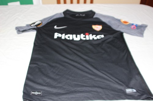 Maillot Officiel Sevilla FC Europa League – Li Ning Taille L – Flocage Kanouté N°12