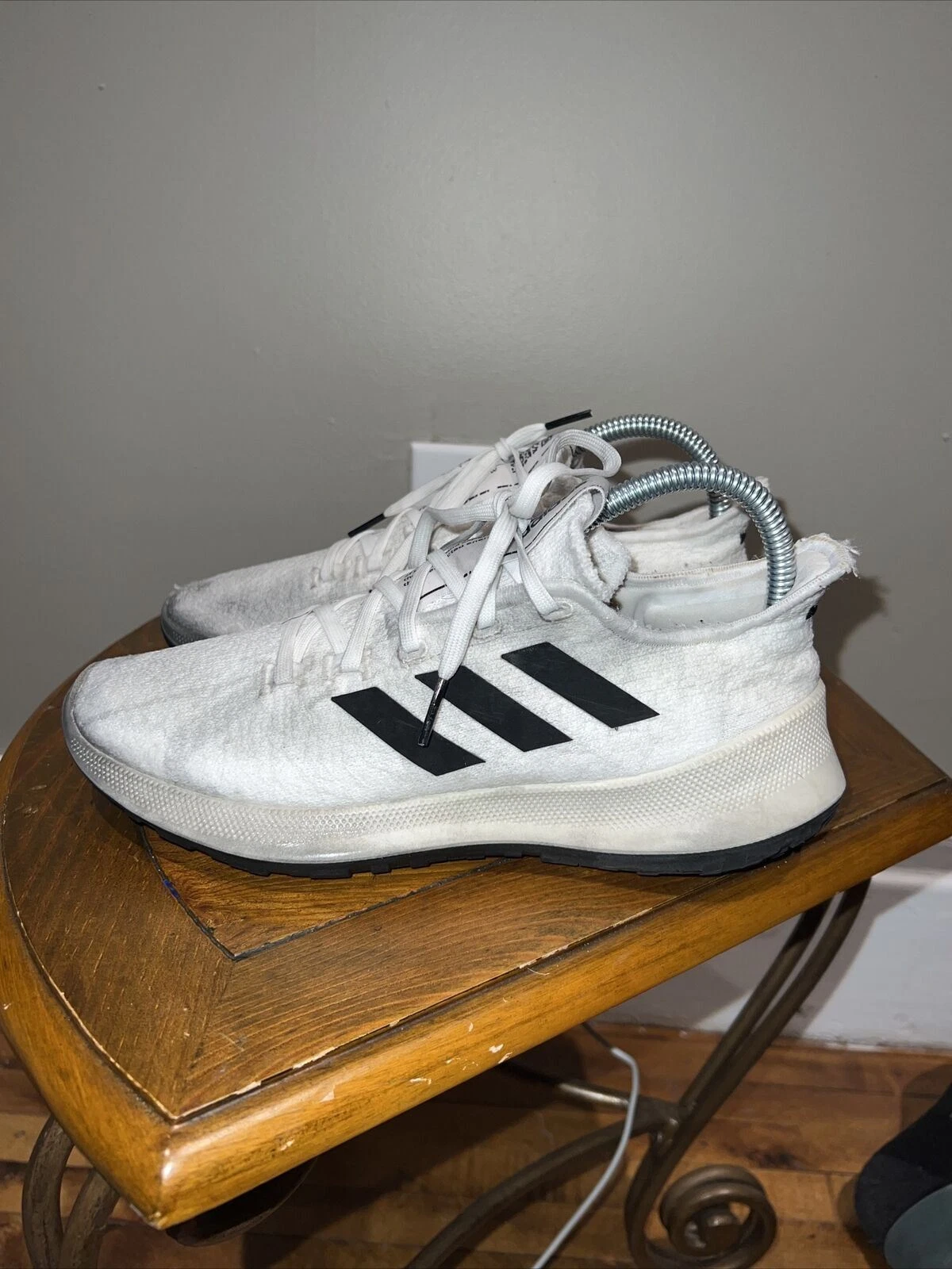 Adidas G27385 Sensebounce scarpe sneakers da corsa donna nero bianco taglia 6 5