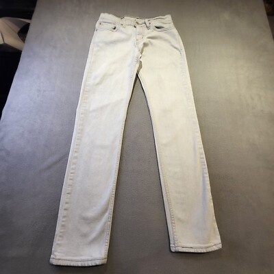 Levis 511 Jeans Mens 28x31 Blue Denim Slim Straight Skater Rocker Stretch Pants