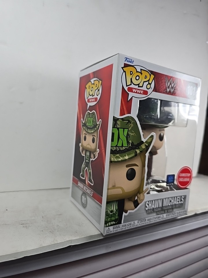 Funko Pop! Vinyl WWE Shawn Michaels GameStop (Exclusive) 101