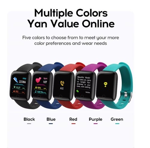 Smartwatch Men Women Wristwatches Smart Watch Message Fitness Monitor Bracelet - Zdjęcie 7 z 9