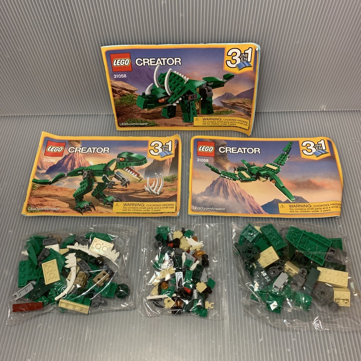 砂塵の大竜巻 スーパー 3枚セット LEGO Creator 31058 - Mighty Dinosaurs - Hub Hobby