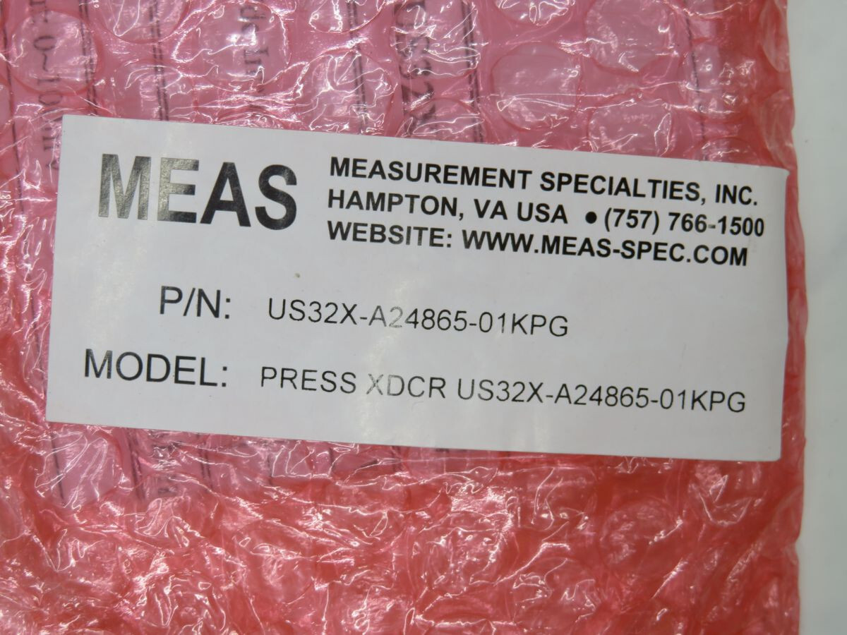 MEASUREMENT SPECIALTIES US32X-A24865-01KPG PRESSURE SENSOR T255098
