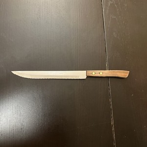 Stainless Steel Japan Cutlery Slicer Knife with Wood Handle 7” Blade