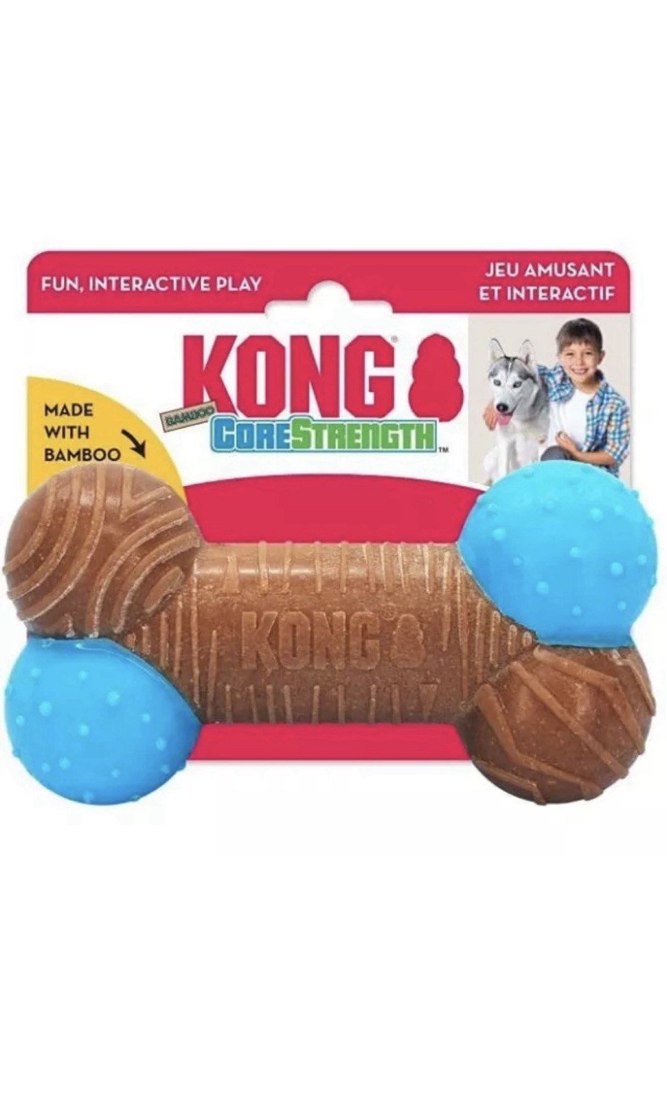 dog chew KONG CoreStrength™ Bamboo Bone (Large)