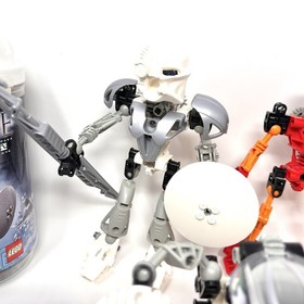 LEGO Bionicle Lot Original Toa Mata Set of 8 + Masks (8531-8536)