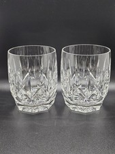 Vintage Waterford Westhampton Double Old Fashioned Drinking Glasses, Set of 2