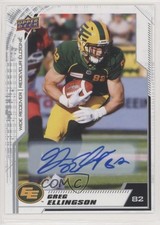 2020 Upper Deck CFL Auto Greg Ellingson #5 Auto 2j2