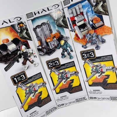MEGA BLOKS Halo UNSC C&C Console, Deck, Terminal #97131 #97133 #97170 - NEW 2013