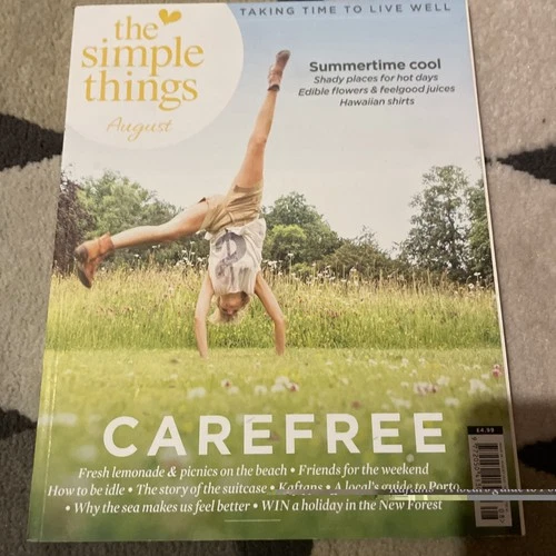 The Simple Things Magazine August 2015 Issue 38 Carefree