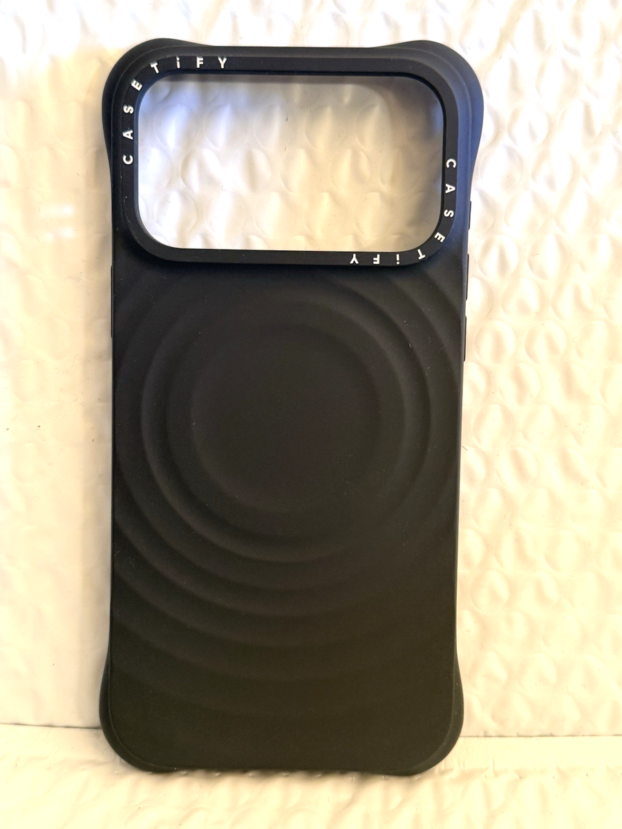 CASETiFY - Apple iPhone 17 Pro Max Ripple Case w/ MagSafe - Black