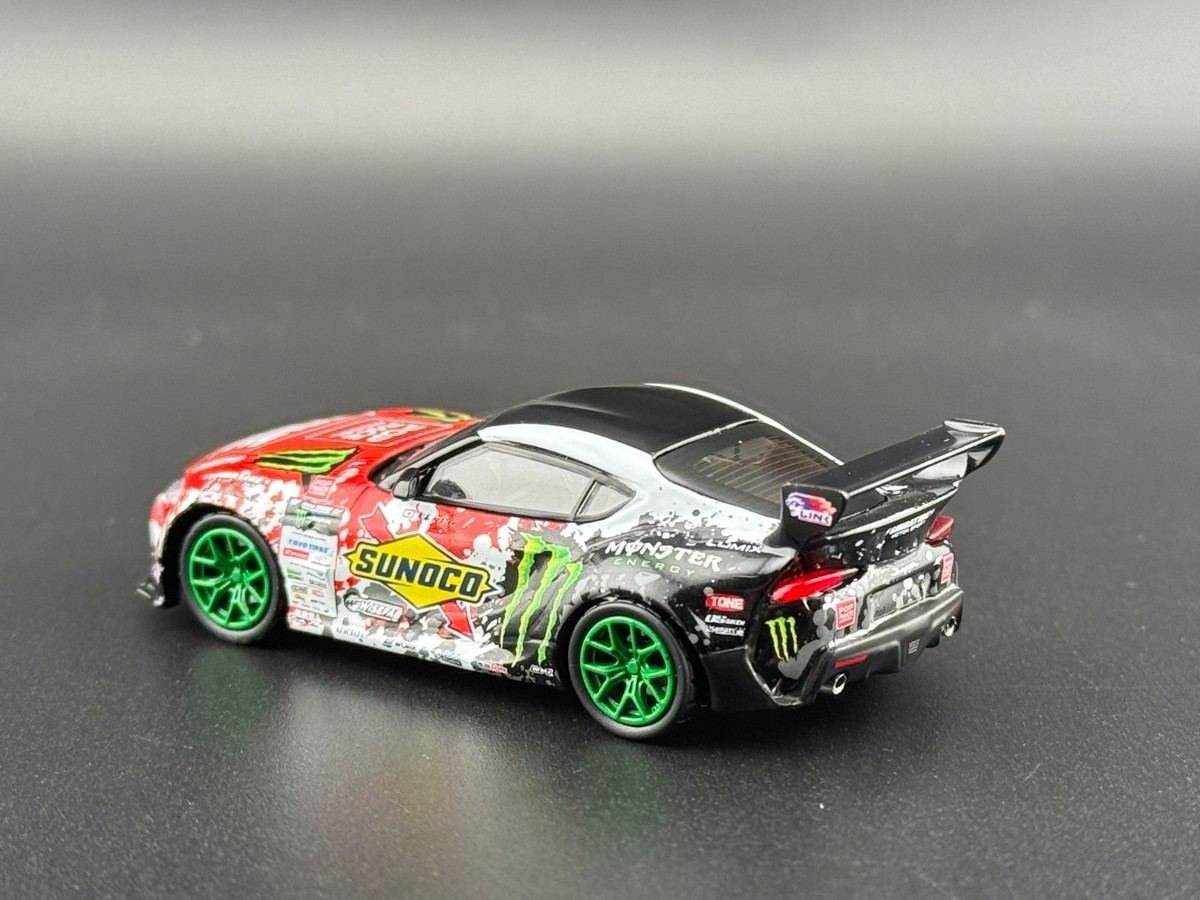 Pop Race Pandem GR Supra Daigo Saito D1GP 2024 Green Wheels Ver