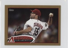 2012 Topps Mini Gold 48/61 Josh Collmenter #544 0a7