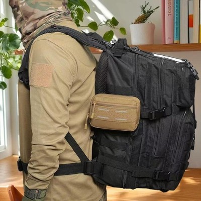 Tactical Admin Pouch Outdoor EDC Tool Bag Waist Fanny Pack Outdoor Accessory Bag
