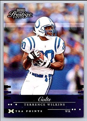 2002 Playoff Prestige Xtra Points  Terrence Wilkins 62 069/150