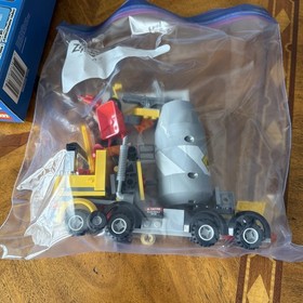 Lego 60018 City Cement Mixer Complete Set With Minifigures Manual & Box