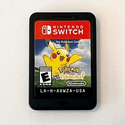 Pokémon: Let's Go Pikachu (Nintendo Switch, 2018) -GAME CARTRIDGE