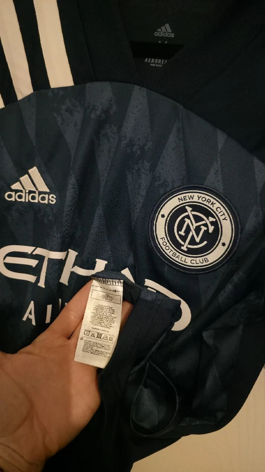 New York City Fc NYFC Away Shirt Jersey - Image 3 of 4